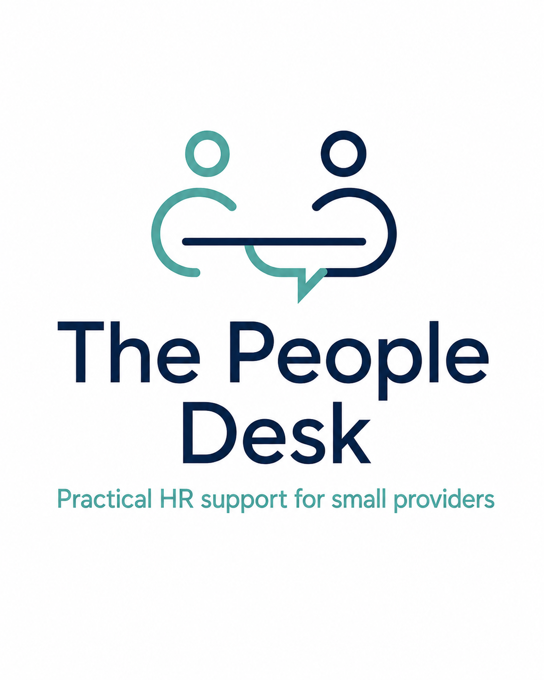 The People Desk stacked logo